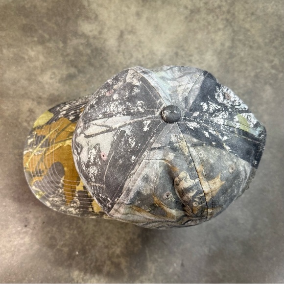 Vintage Signatures Mossy Oak Camo Hunting Hat Cap Adjustable Outdoor Gear - Picture 5 of 7